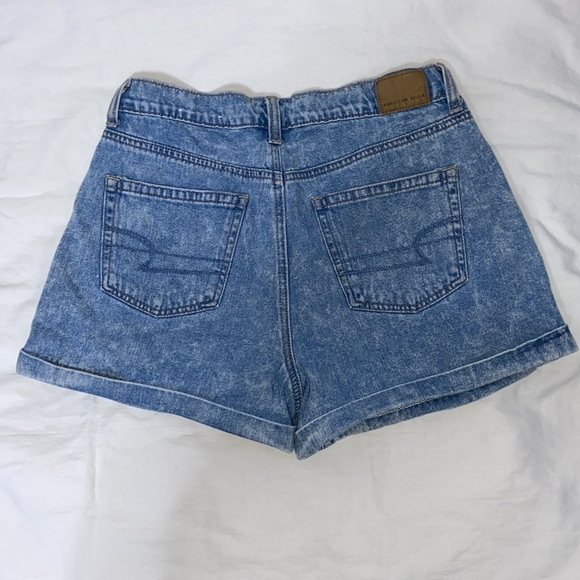 Women’s American Eagle high waisted roll up 90’s Mom jean shorts size 6 - Picture 13 of 14